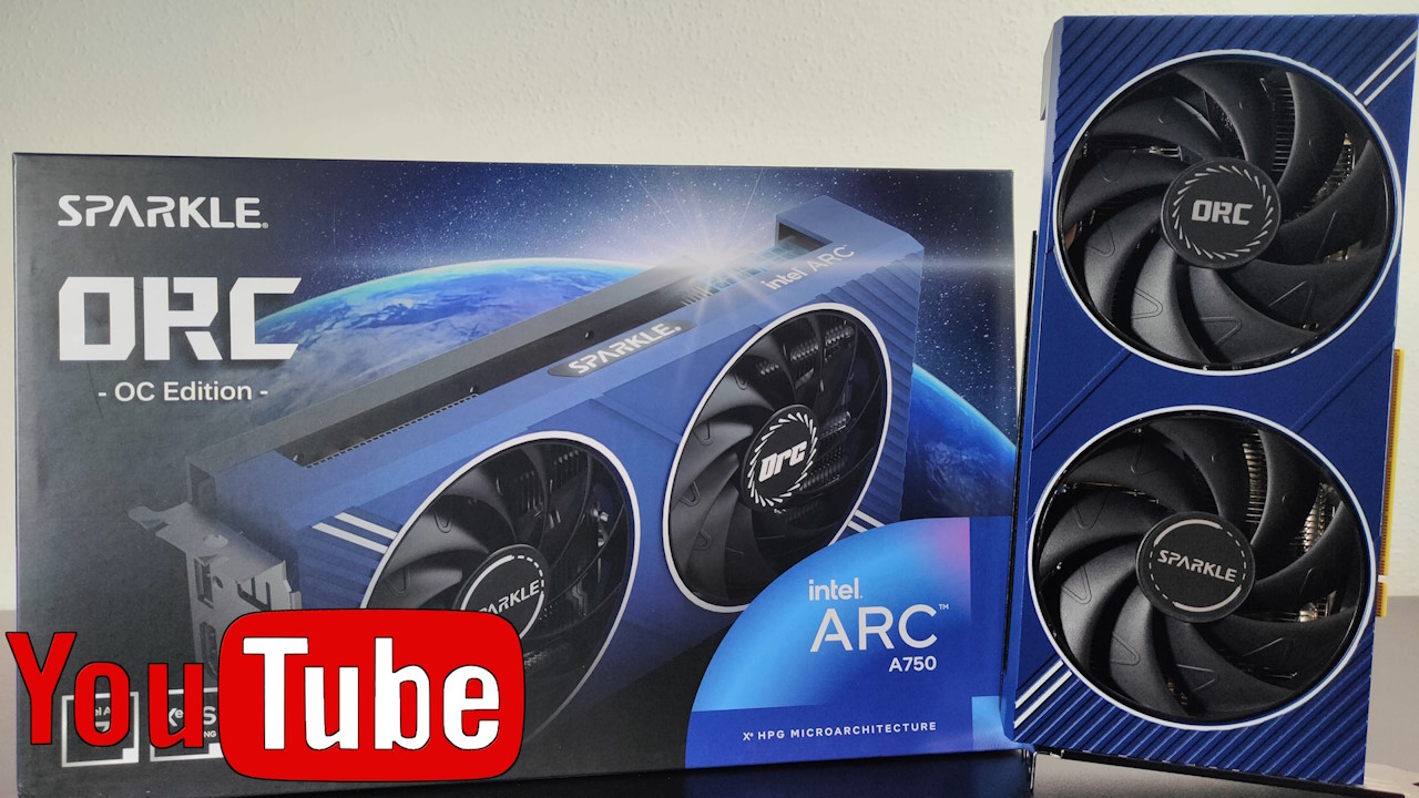 Intel Arc A750 Sparkle Orc