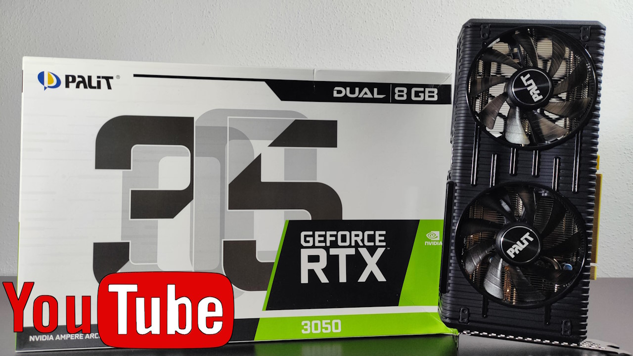 Nvidia GeForce RTX 3050 Palit Dual